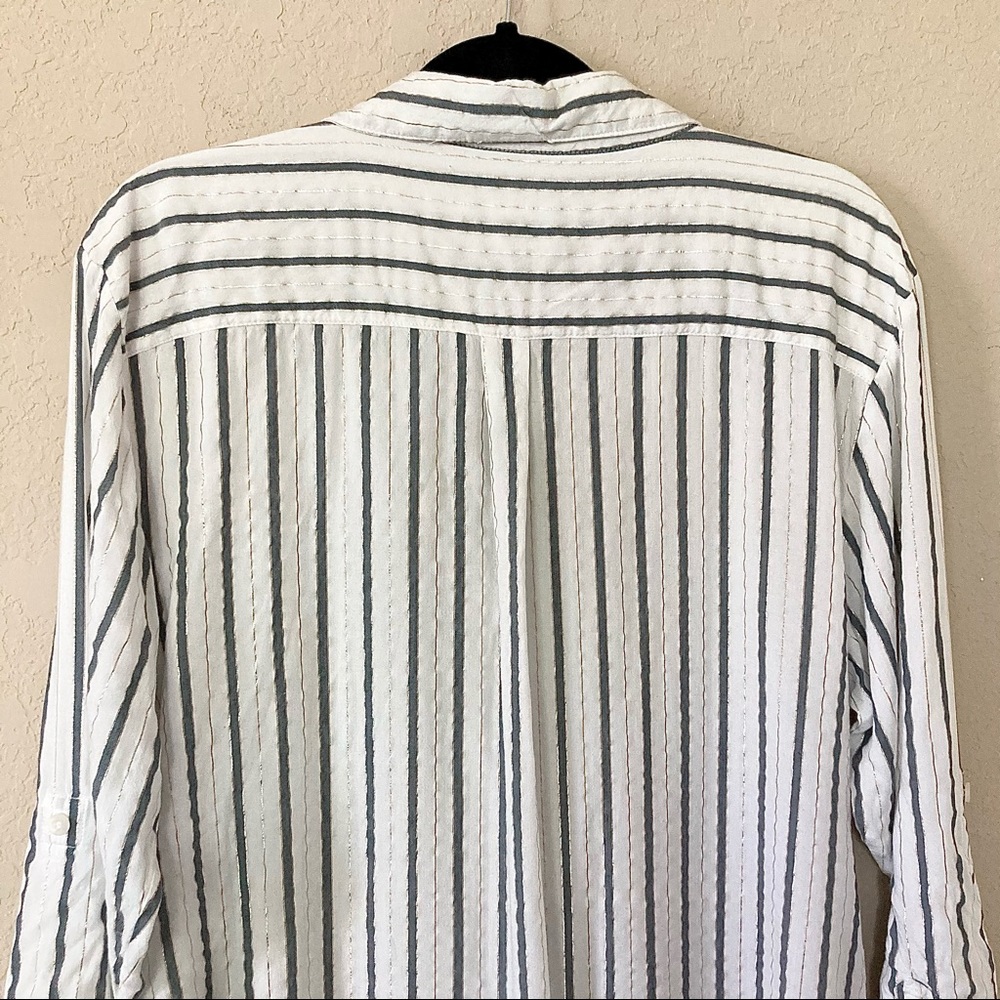 Onia Marie Striped Dress in Ensign Blue | EUC - Picture 10 of 14